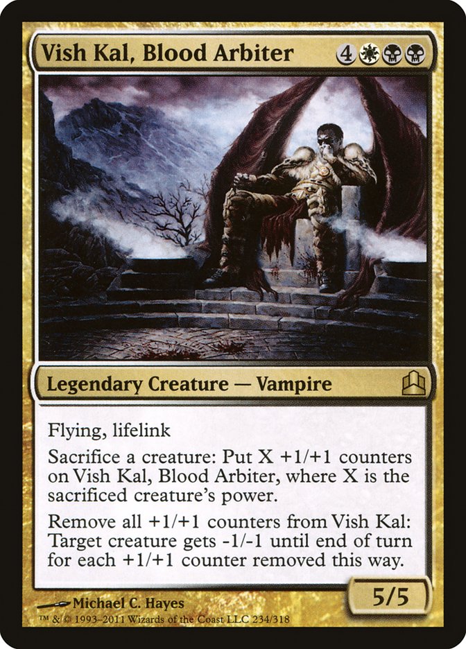 Vish Kal, Blood Arbiter [Commander 2011] | Chromatic Games