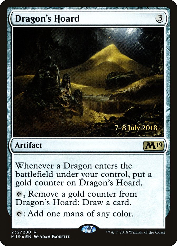 Dragon's Hoard [Core Set 2019 Prerelease Promos] | Chromatic Games