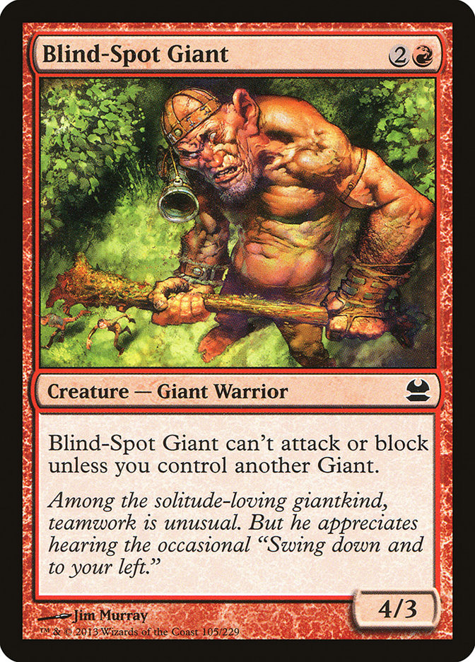 Blind-Spot Giant [Modern Masters] | Chromatic Games