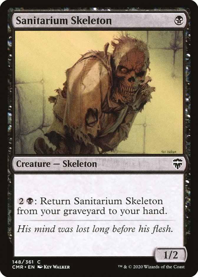 Sanitarium Skeleton [Commander Legends] | Chromatic Games