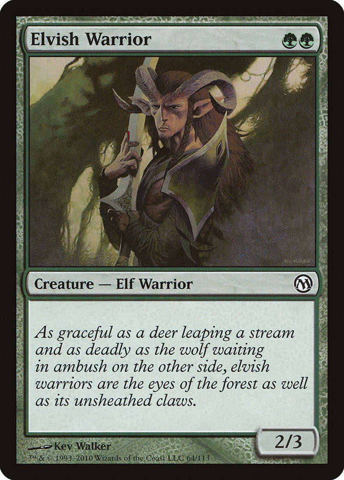 Elvish Warrior [Duels of the Planeswalkers] | Chromatic Games