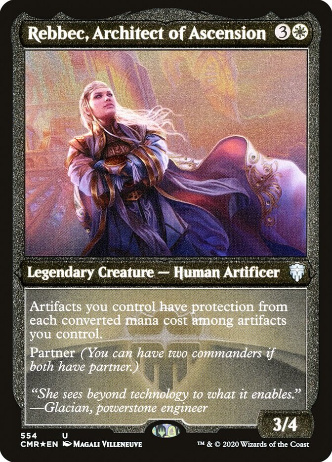 Rebbec, Architect of Ascension (Etched) [Commander Legends] | Chromatic Games