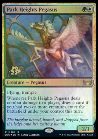 Park Heights Pegasus [Streets of New Capenna Prerelease Promos] | Chromatic Games