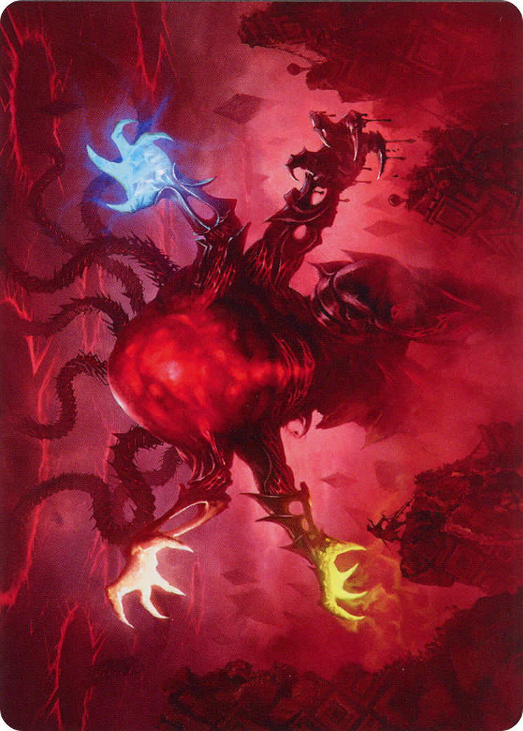 Omnath, Locus of All Art Card (51) [March of the Machine Art Series] | Chromatic Games