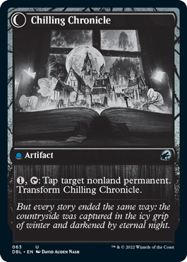 Mysterious Tome // Chilling Chronicle [Innistrad: Double Feature] | Chromatic Games