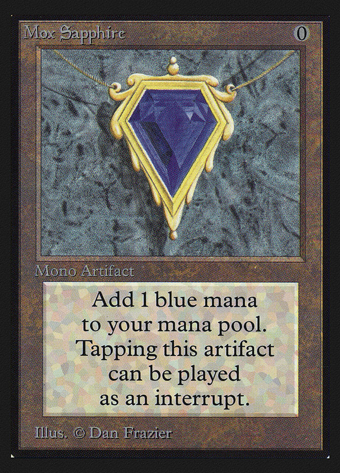 Mox Sapphire [International Collectors' Edition] | Chromatic Games