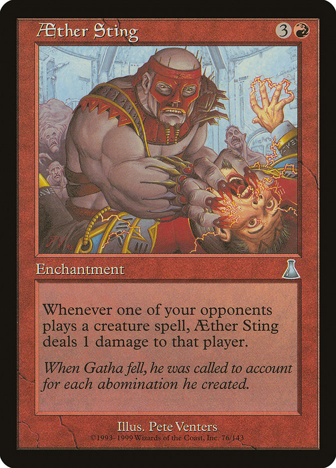 Aether Sting [Urza's Destiny] | Chromatic Games