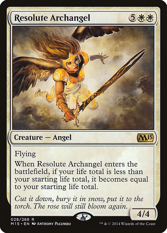 Resolute Archangel [Magic 2015] | Chromatic Games