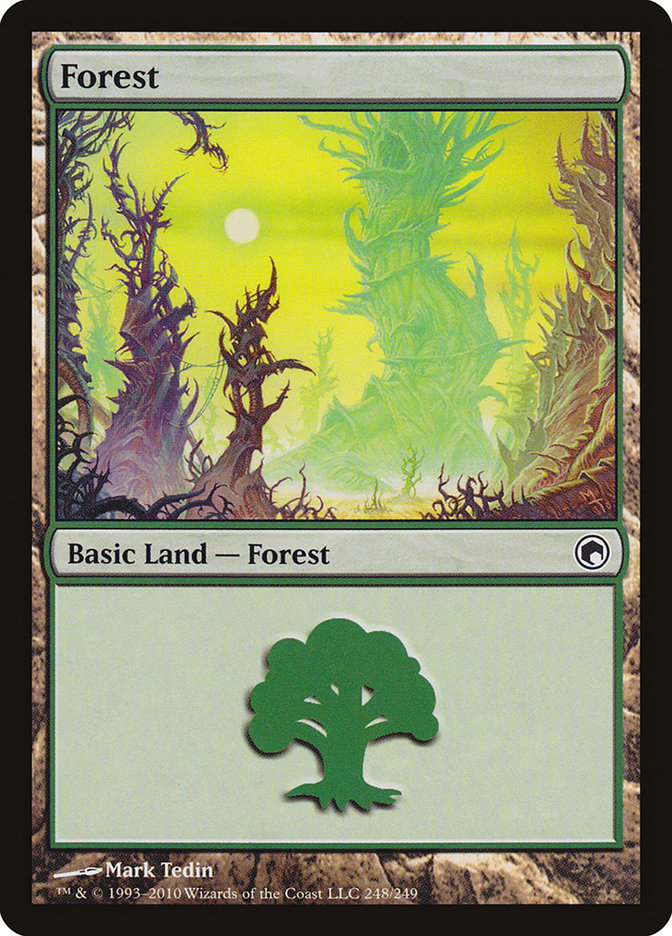 Forest (248) [Scars of Mirrodin] | Chromatic Games