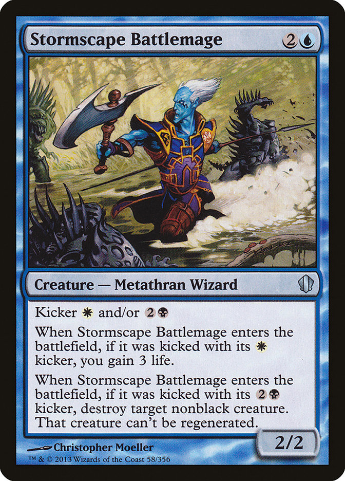 Stormscape Battlemage [Commander 2013] | Chromatic Games