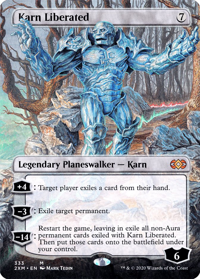 Karn Liberated (Toppers) [Double Masters] | Chromatic Games