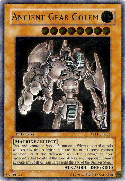 Ancient Gear Golem (UTR) [TLM-EN006] Ultimate Rare | Chromatic Games