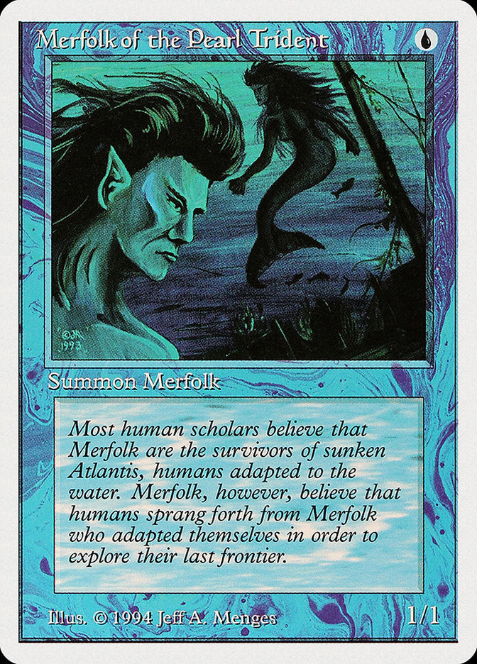 Merfolk of the Pearl Trident [Summer Magic / Edgar] | Chromatic Games