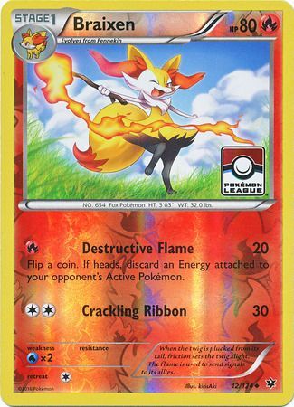 Braixen (League Promo) [League & Championship Cards] | Chromatic Games