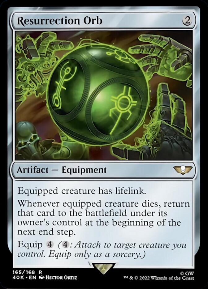 Resurrection Orb (Surge Foil) [Warhammer 40,000] | Chromatic Games