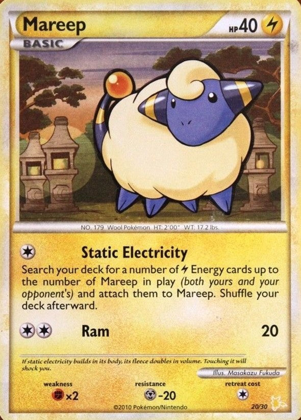 Mareep [HS Trainer Kit: Gyarados & Raichu] | Chromatic Games