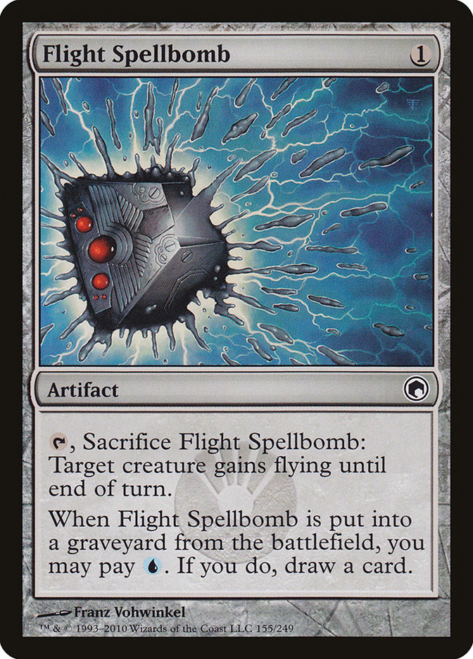 Flight Spellbomb [Scars of Mirrodin] | Chromatic Games