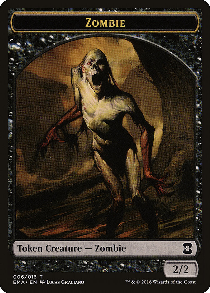 Zombie Token [Eternal Masters Tokens] | Chromatic Games