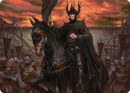 The Mouth of Sauron Art Card [The Lord of the Rings: Tales of Middle-earth Art Series] | Chromatic Games