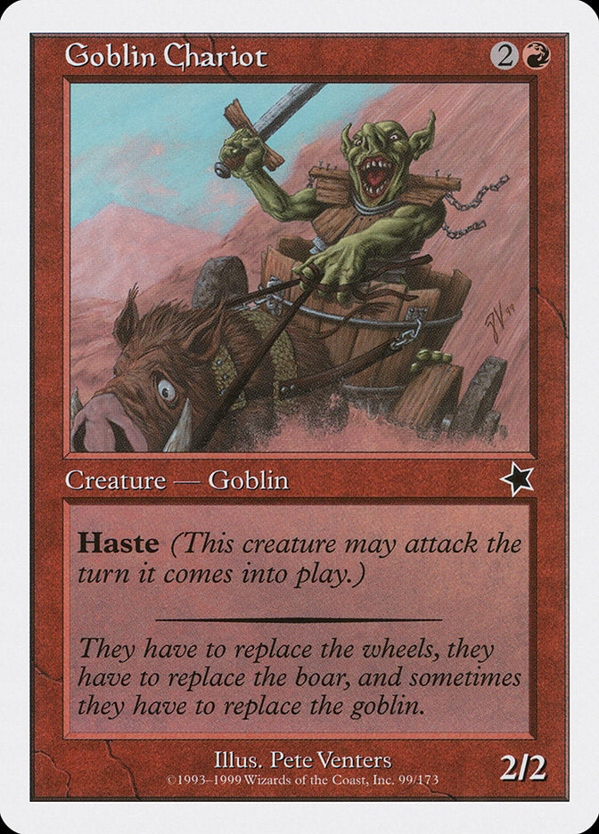 Goblin Chariot [Starter 1999] | Chromatic Games