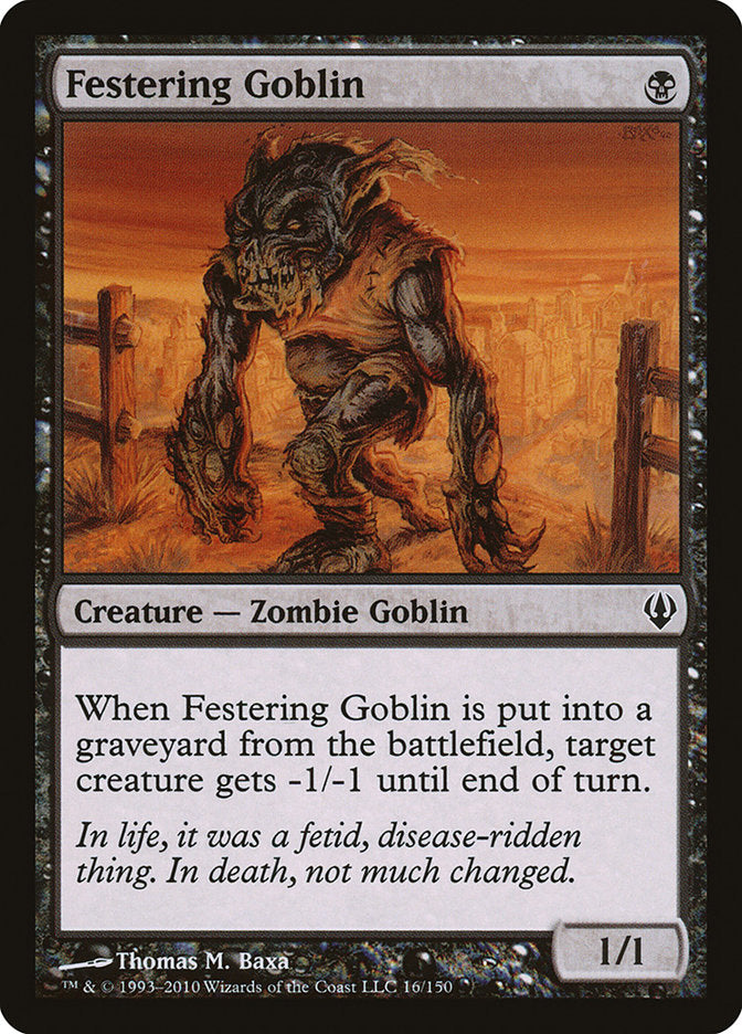 Festering Goblin [Archenemy] | Chromatic Games