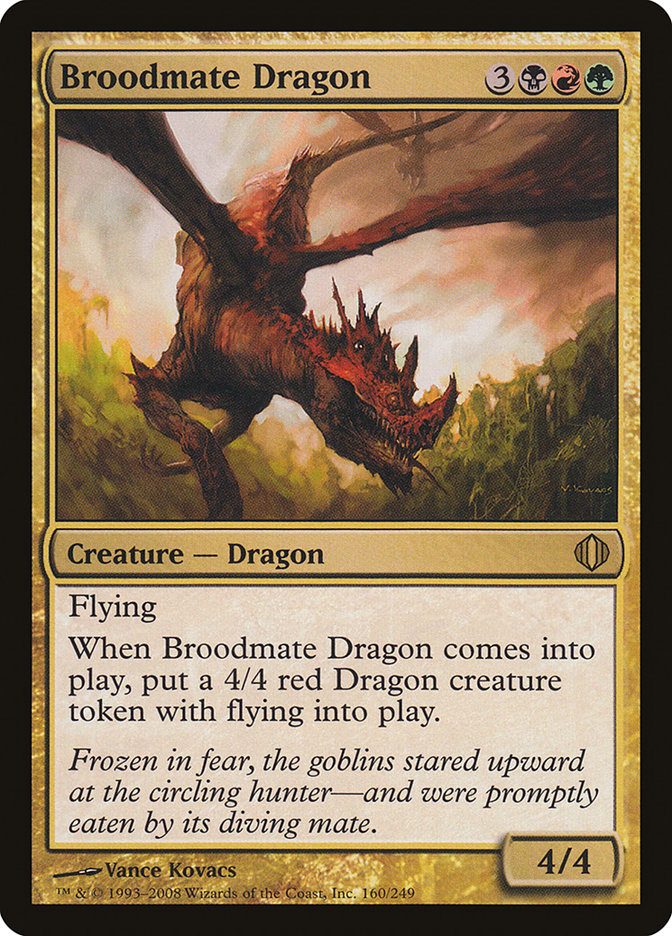 Broodmate Dragon [Shards of Alara] | Chromatic Games