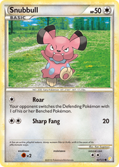 Snubbull (82/123) [HeartGold & SoulSilver: Base Set] | Chromatic Games