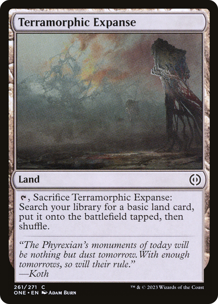 Terramorphic Expanse [Phyrexia: All Will Be One] | Chromatic Games