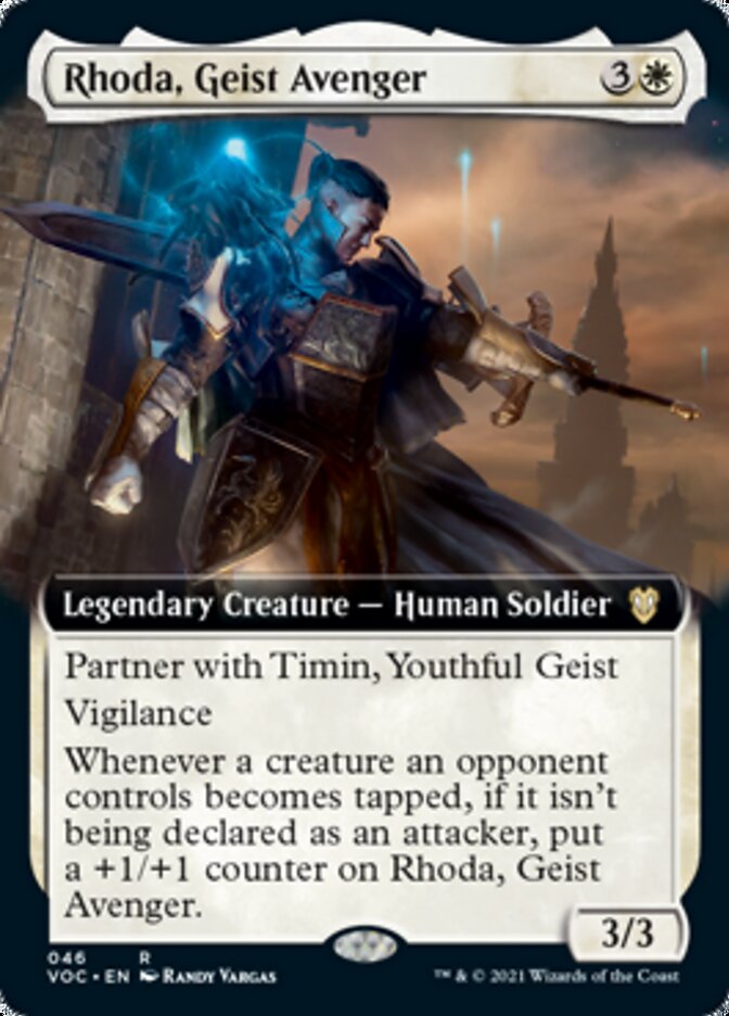 Rhoda, Geist Avenger (Extended Art) [Innistrad: Crimson Vow Commander] | Chromatic Games