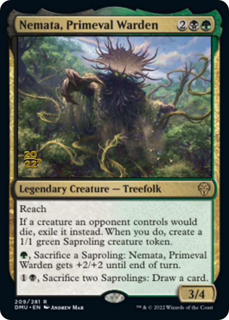 Nemata, Primeval Warden [Dominaria United Prerelease Promos] | Chromatic Games