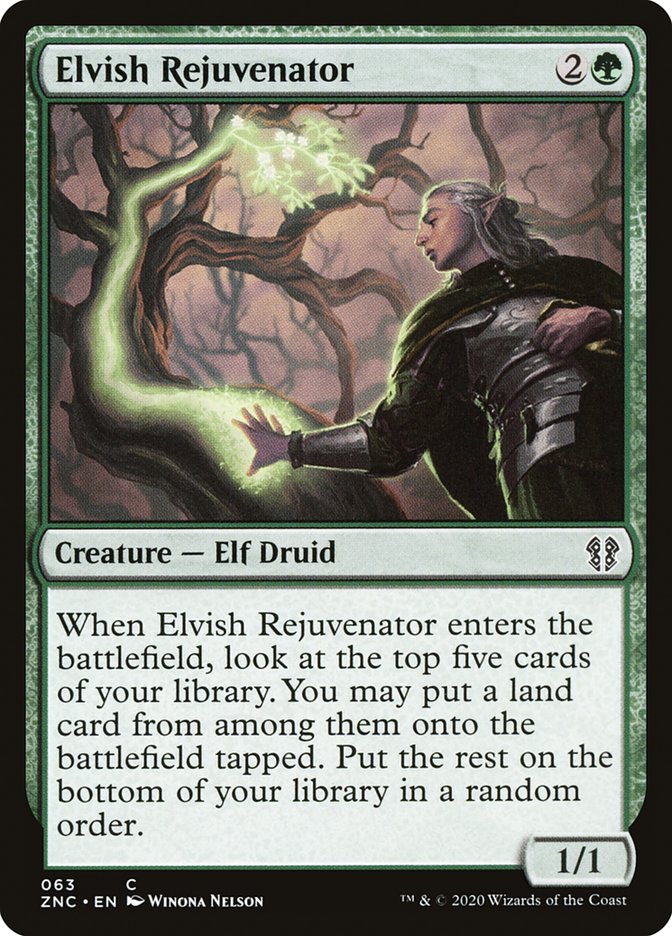 Elvish Rejuvenator [Zendikar Rising Commander] | Chromatic Games