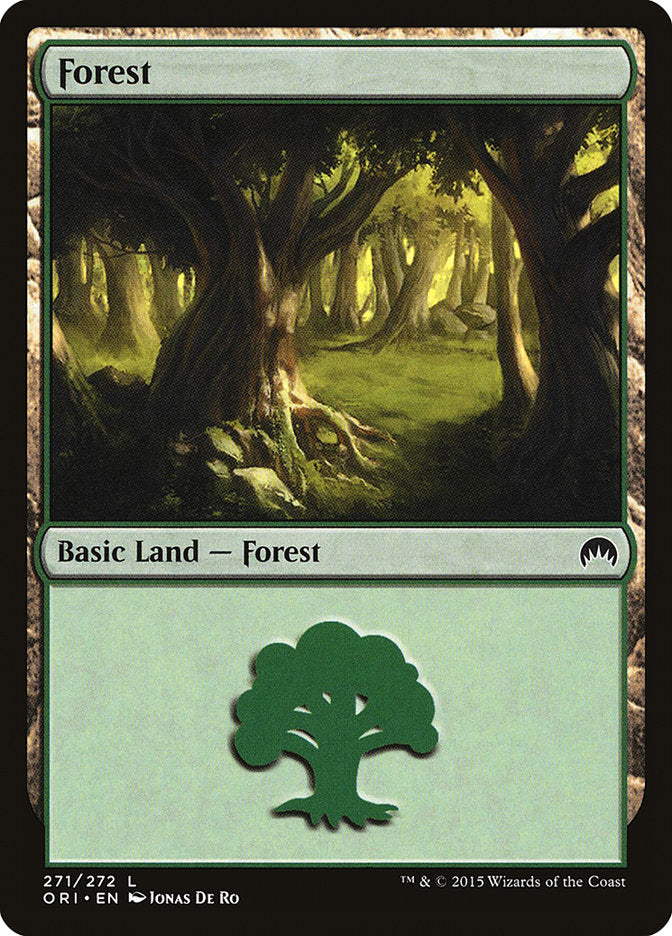 Forest (271) [Magic Origins] | Chromatic Games