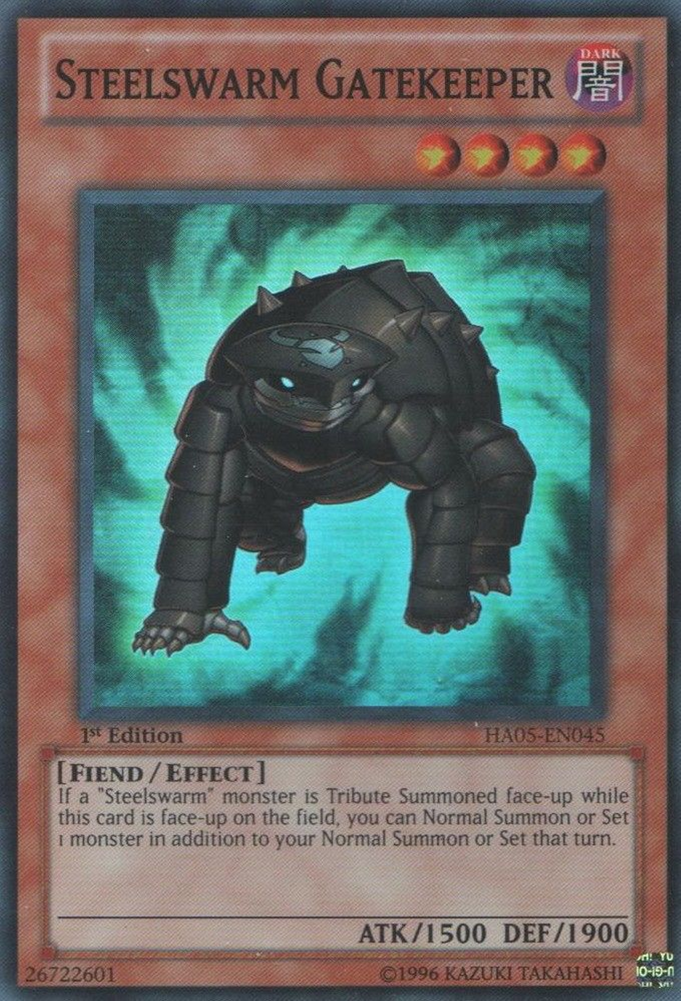 Steelswarm Gatekeeper [HA05-EN045] Super Rare | Chromatic Games