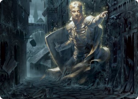 Dennick, Pious Apparition Art Card [Innistrad: Midnight Hunt Art Series] | Chromatic Games