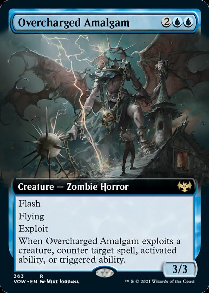 Overcharged Amalgam (Extended Art) [Innistrad: Crimson Vow] | Chromatic Games