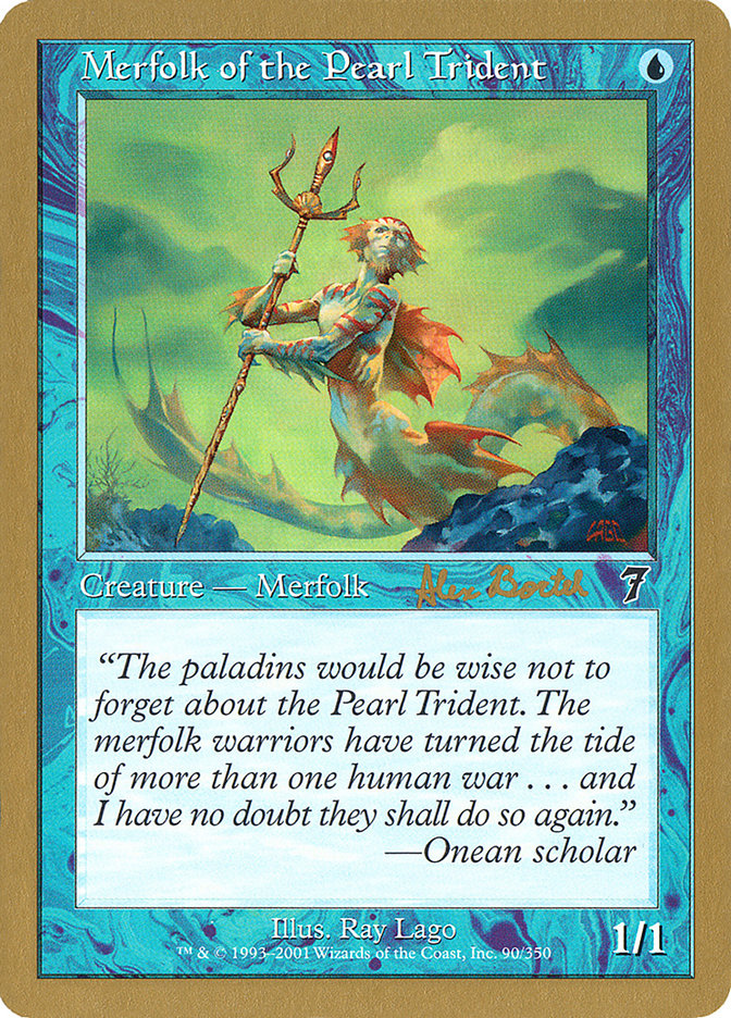 Merfolk of the Pearl Trident (Alex Borteh) [World Championship Decks 2001] | Chromatic Games