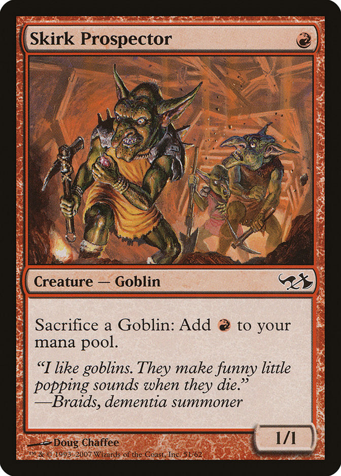 Skirk Prospector [Duel Decks: Elves vs. Goblins] | Chromatic Games