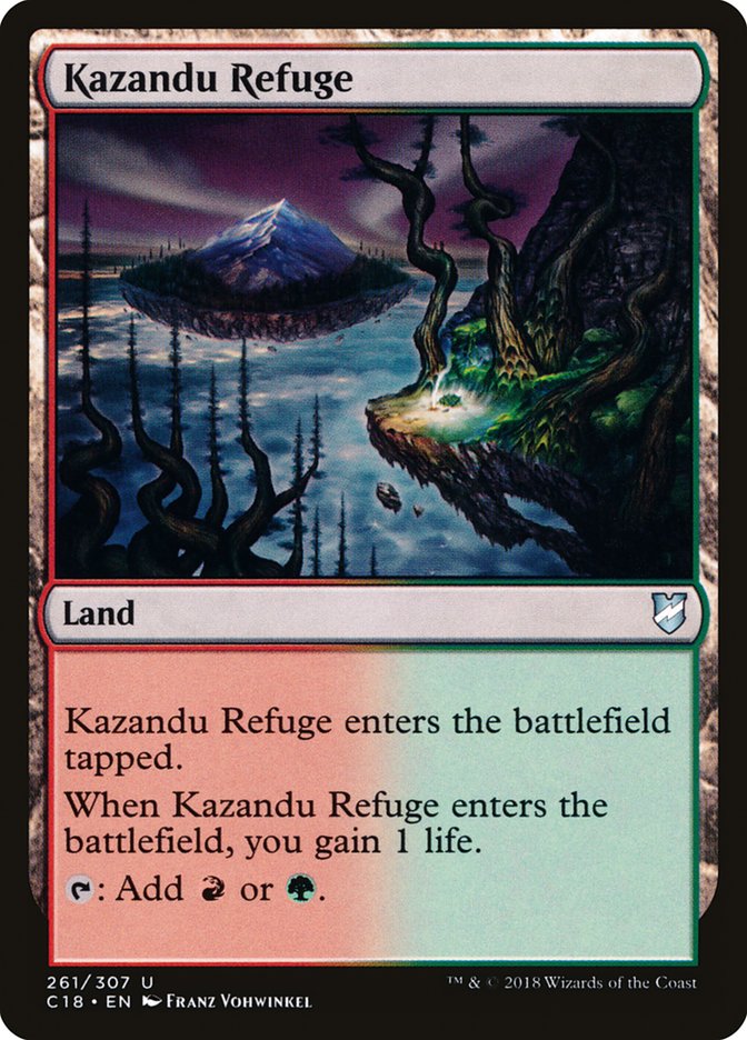 Kazandu Refuge [Commander 2018] | Chromatic Games