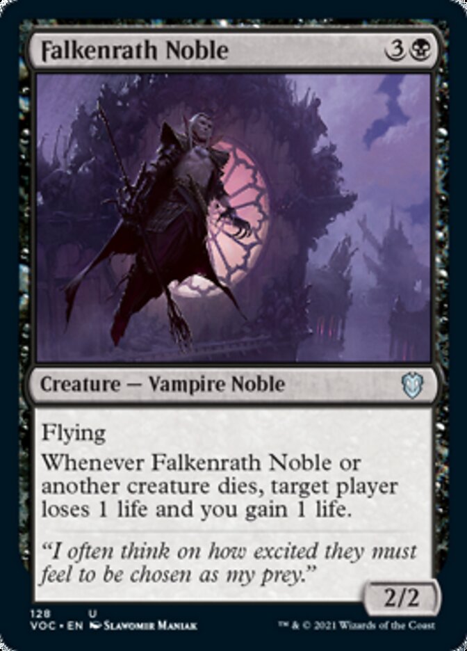 Falkenrath Noble [Innistrad: Crimson Vow Commander] | Chromatic Games