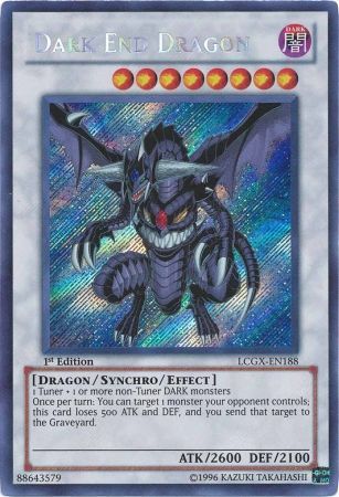 Dark End Dragon [LCGX-EN188] Secret Rare | Chromatic Games