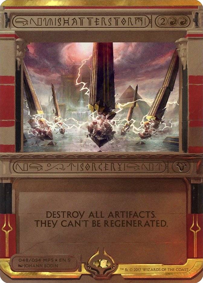 Shatterstorm (Invocation) [Amonkhet Invocations] | Chromatic Games