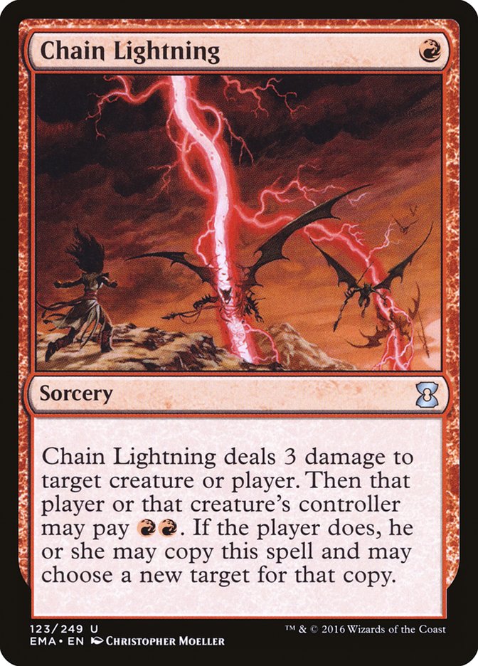 Chain Lightning [Eternal Masters] | Chromatic Games