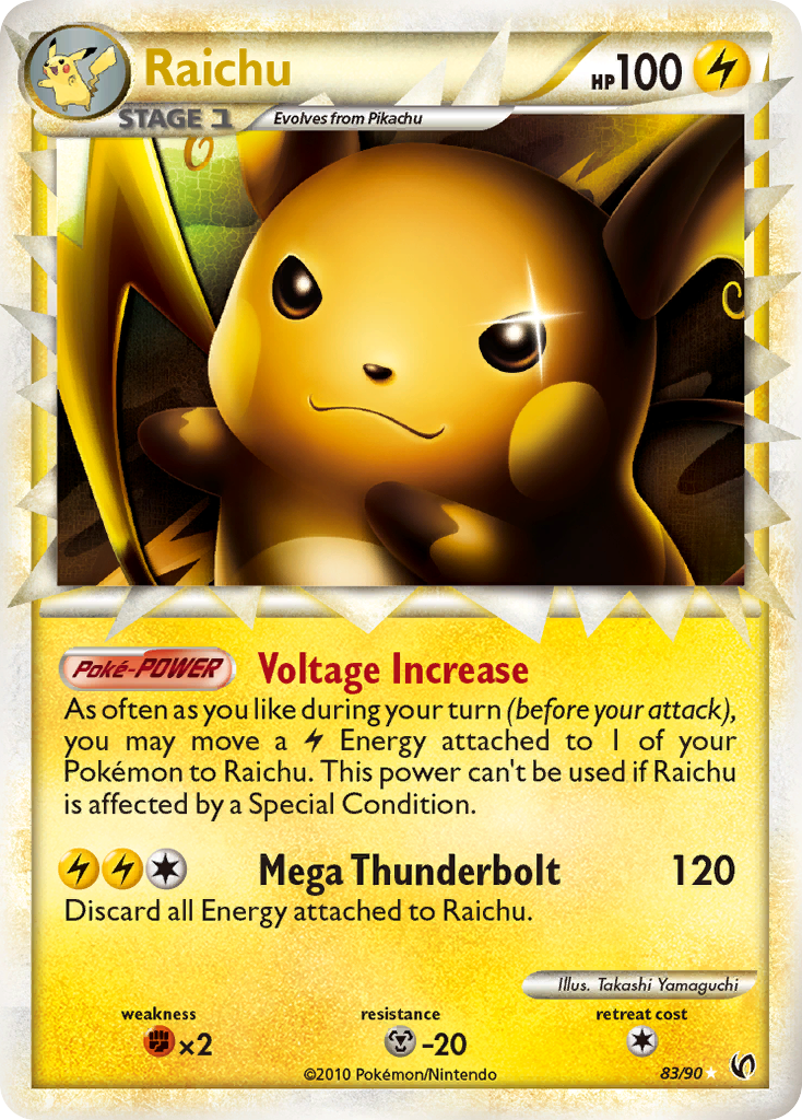 Raichu [HS—Undaunted] | Chromatic Games