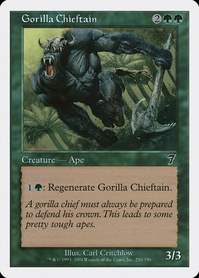 Gorilla Chieftain [Seventh Edition] | Chromatic Games