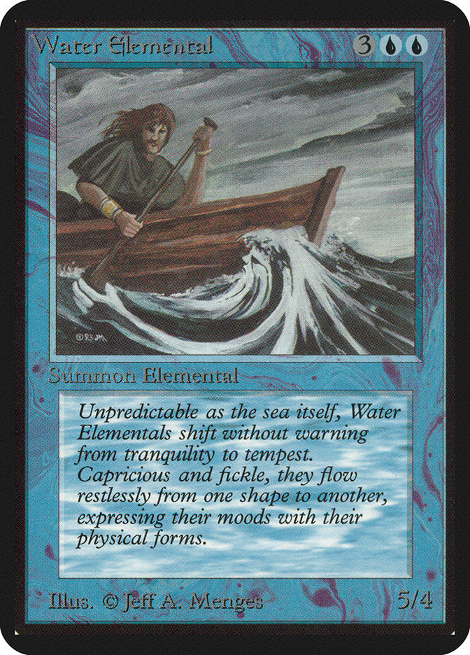 Water Elemental [Alpha Edition] | Chromatic Games