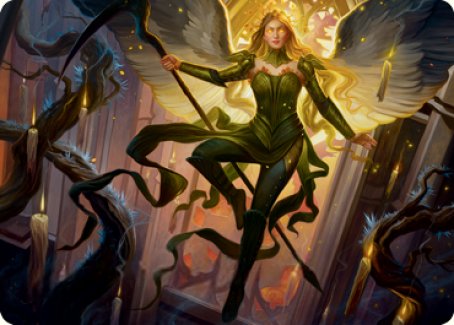 Sigarda, Champion of Light Art Card [Innistrad: Midnight Hunt Art Series] | Chromatic Games