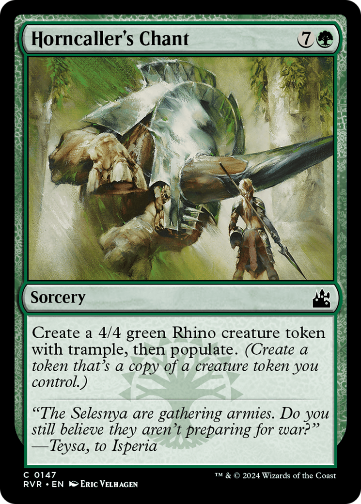 Horncaller's Chant [Ravnica Remastered] | Chromatic Games