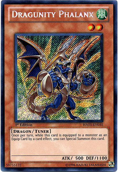 Dragunity Phalanx [HA03-EN035] Secret Rare | Chromatic Games