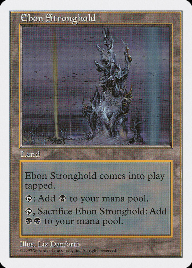 Ebon Stronghold [Fifth Edition] | Chromatic Games