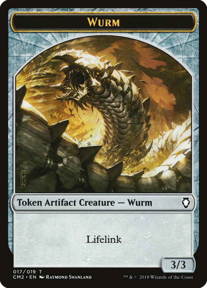 Wurm Token (017/019) [Commander Anthology Volume II Tokens] | Chromatic Games